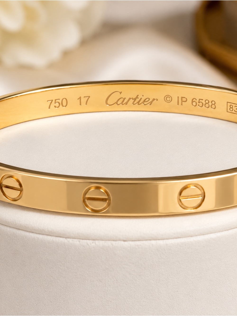 Cartier Gold Love Bracelet - Women's Retail $480.00